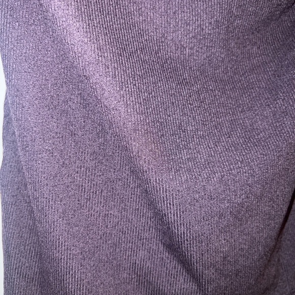 ATHLETA Uptempo Ribbed Long-Sleeve Henley Purple Top Womens Size Extra Small XS - Picture 7 of 8